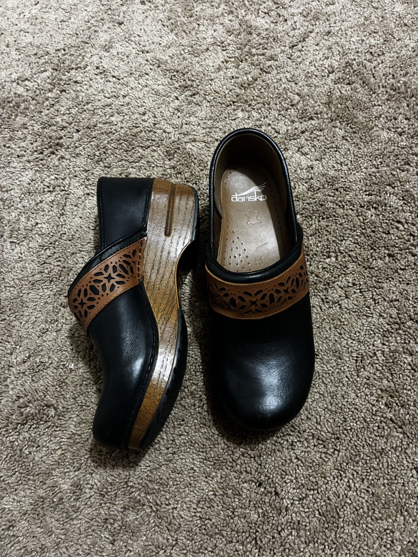 Dansko Leather Clogs