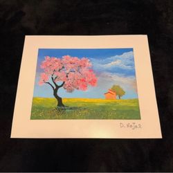 David Najar Rural Home 2021 10” x 12.5” Lithograph w/ Spot Varnish Art Print