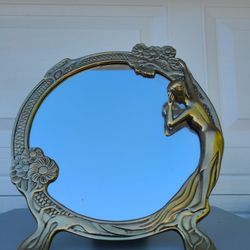 Brass Mirror