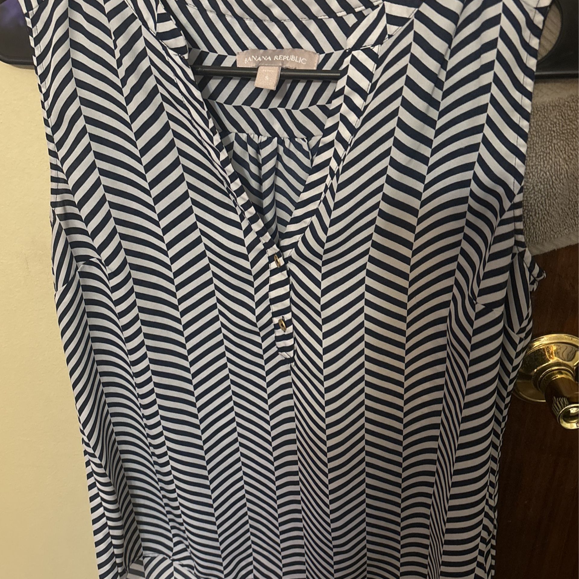 Banana Republic Navy Top