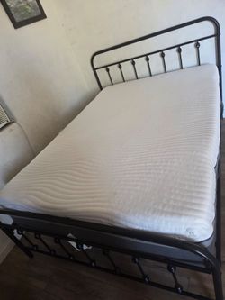 Full size bed and frame