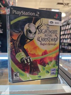 The Nightmare Before Christmas: Oogie's Revenge Sony PS2 Case + Game TESTED