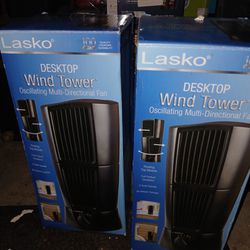 Desktop Wind Tower Oscillating Multi-directional Fans