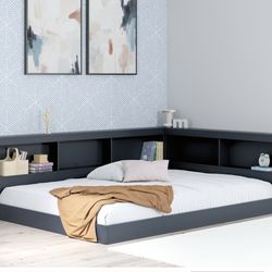 Ashley's Kids Full size bookcase bed