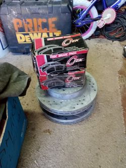 Set Of Rotor Disco &  Bramé Pads Tek For Honda Or Nissan