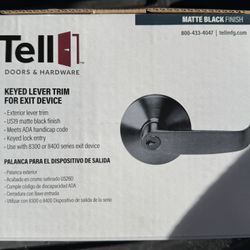 Brand New Commercial DOORS & HARDWARE KEYED LEVER TRIM FOR EXIT DEVICE