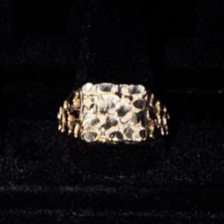 14kt nugget Ring