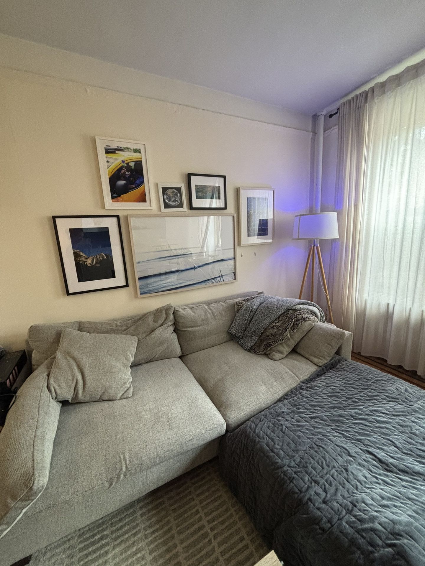 West elm couch
