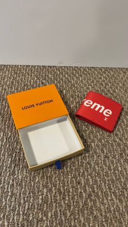 Louis x Supreme Wallet