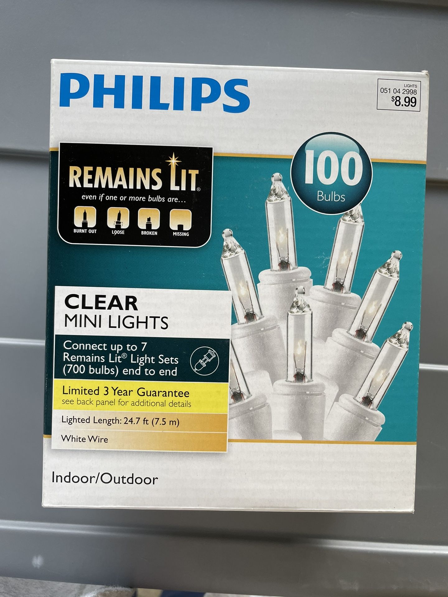 Brand New Philips Clear Mini Light