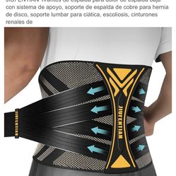 Back Brace Of Different People. Lumbar. Problem Size. M