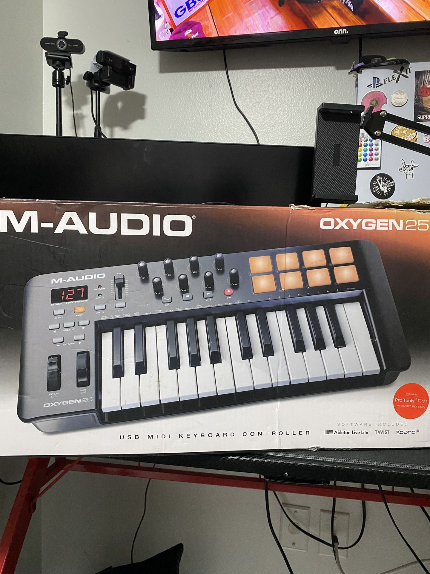 Piano M-Audio Oxygen 25