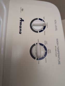 Amana washer and dryer set