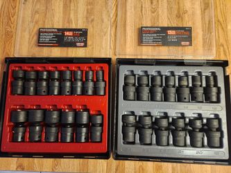 ICON Professional Impact Swivel Socket Set SAE & Metric 149.99 EACH NEW PRICE IS FOR BOTH MIST BUY BOTH