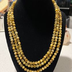 Golden Tigers Eye Necklace 