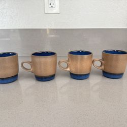 Heath Ceramics Stacking Mugs Blue