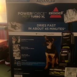 Bissell  Power Force Pet$ Turbo XL Upright Carpet And Upholstery Cleaner