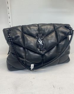 Saint Laurent Loulou Puffer Shoulder Bag w/ Entrupy Authentication