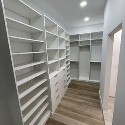 CUSTOM CLOSET ( FREE ESTIMATE )