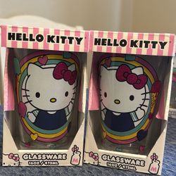 Hello Kitty Glassware