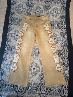 Rockstar Original Francis Beige Baggy Jeans