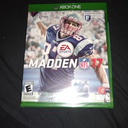 Brand New Sealed Madden 17 Xbox One