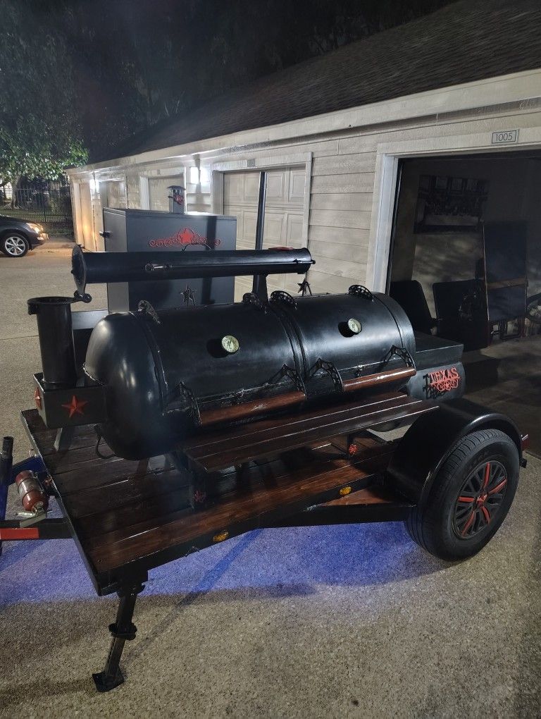 Smoker BBQ Catering Trailer