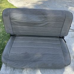 Jeep Wrangler YJ Oem Grey Rear Bench Seat 87-95 