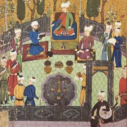 KALILA AND DIMNA Original 1950’s Vintage Fine Art Print Antique Persia Persian Collectible Italy Italian Printed Poster Ephemera