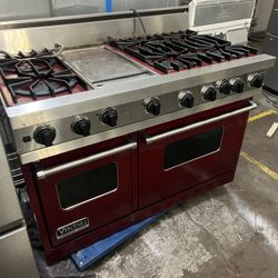 Viking 48” Gas Range Red 