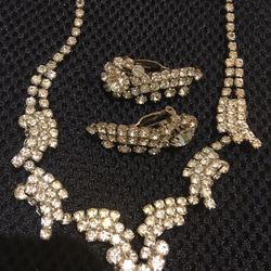 Vintage Necklace And Earrings
