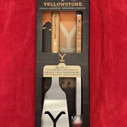 Authentic Proud Grill Yellowstone BBQ Tool Set