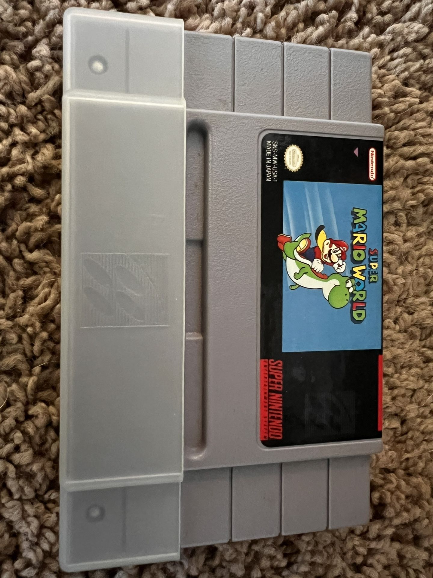 Super Mario world Super Nintendo 