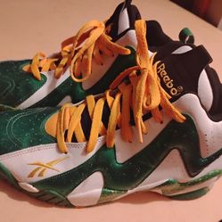 Reebok Hurrikaze II 2 Reign Seattle Sonics Make it Rain Shawn Kemp GZ1566