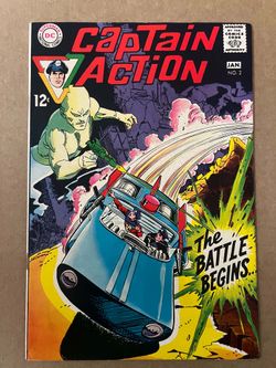 Captain Action #2 1969 DC Comics
