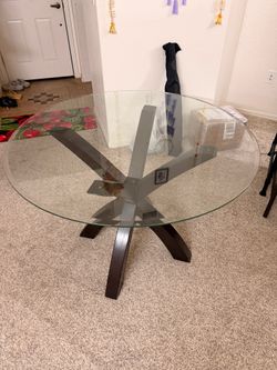 Modern Glass Dining Table✨