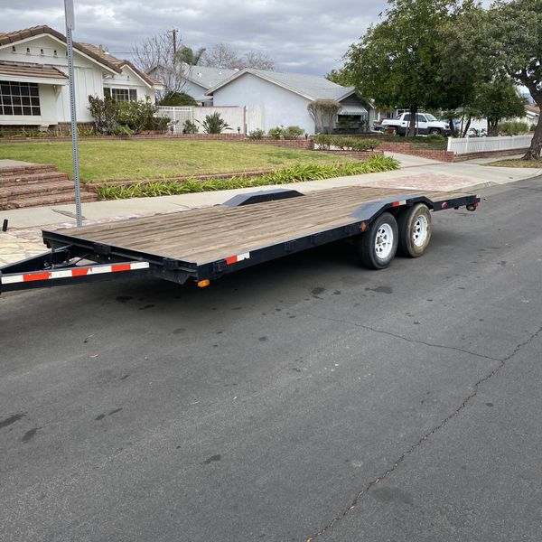 20ft Flatbed Trailer for Sale in Los Angeles, CA OfferUp