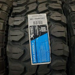 LT 33 1250 20 Gladiator Xcomp MT New Tires 