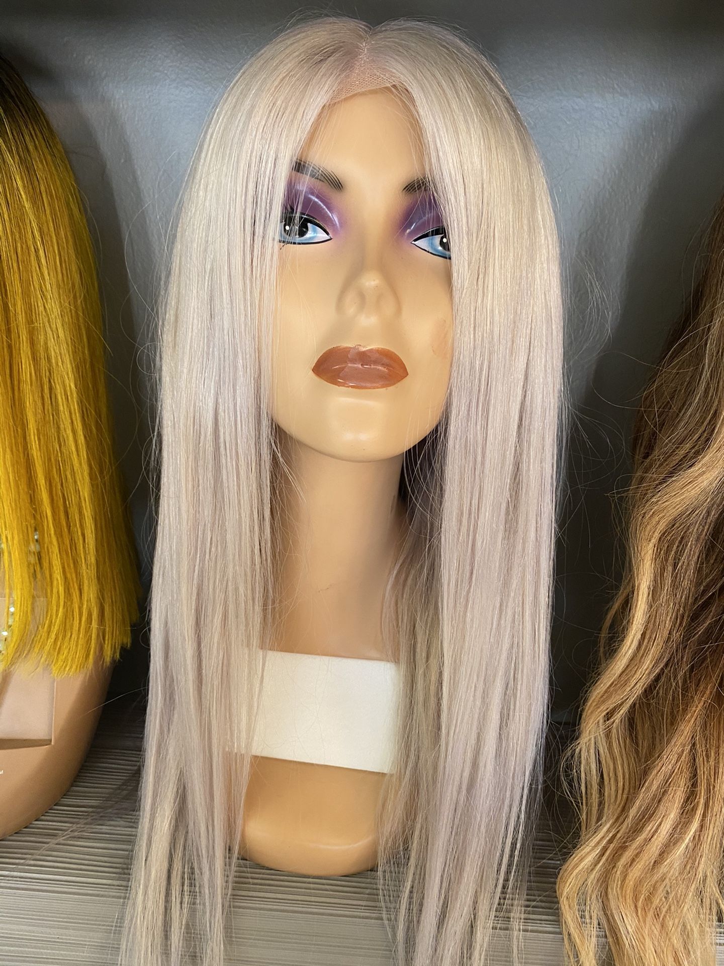 front lace human hair wig