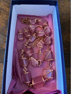 Brand new gift set of necklace, bracelet,earrings and ring new never used