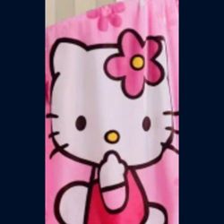 Hello Kitty Throw Blanket 4x7 Strawberry Shortcake Crib Size Toddler Nina Chica