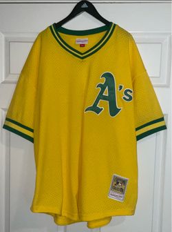 Rickey Henderson 1984 Athletics Rookie Jersey #35 Oakland A's Jersey Mitchell & Ness Adult men’s size 52 2XL New with tags Purchased at the Oakland Co