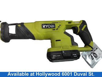 Ryobi P519vn Green Cordless Reciprocating Saw