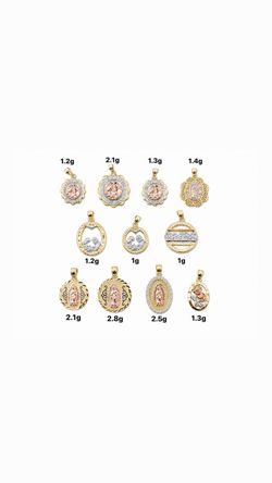 ✨ 14K GOLD RELIGIOUS & CHARM PENDANT COLLECTION ✨