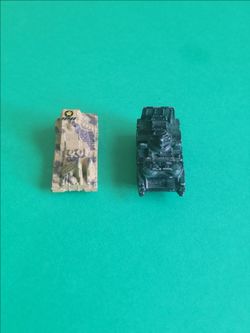Micro Machines / Kenner, Mega Force Battle Tanks KPT89, Metal / Diecast Lot - 2