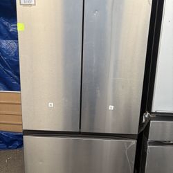 Samsung Bespoke 3-Door French in Stainless Steel 