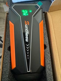 New jump starter / jump pack , flashlight, power bank