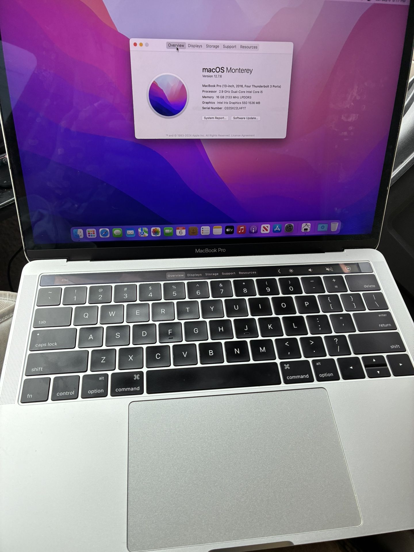 2016 MacBook Pro Loaded With Software 