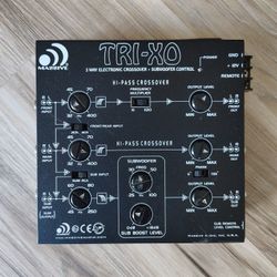 Massive Audio TRI-XO 3 Way Crossover And Subwoofer Control