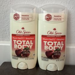 Old Spice Total Body Deodorants 